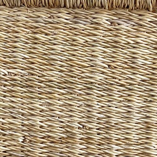 Closeup of Natural Weave on Moses Basket