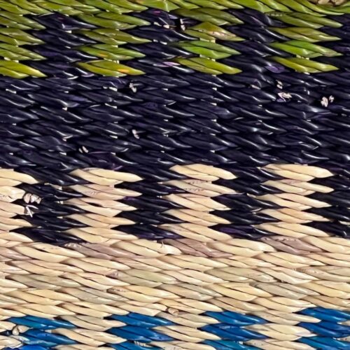 closeup detail of XL Oval Basket