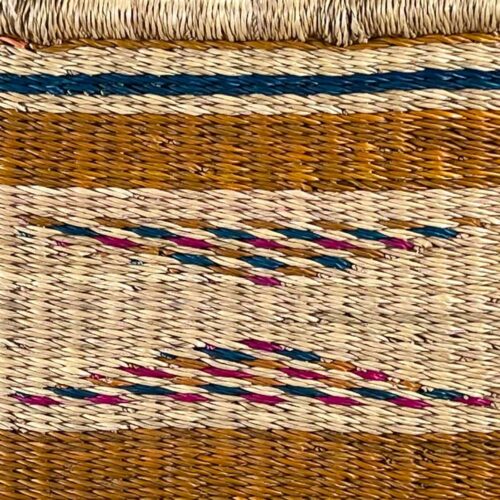 woven detail of XL Oval Basket