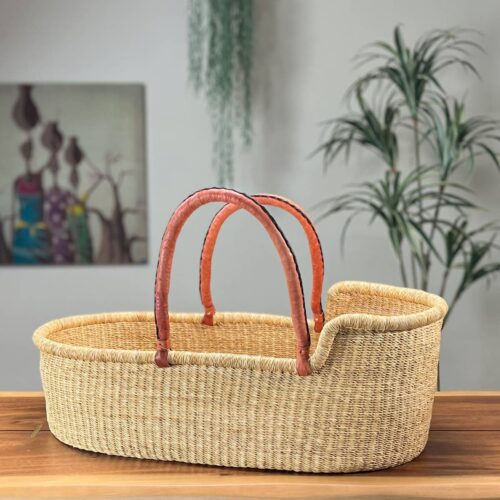 Natural moses basket #108