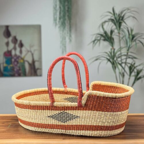 Close up of Moses Basket