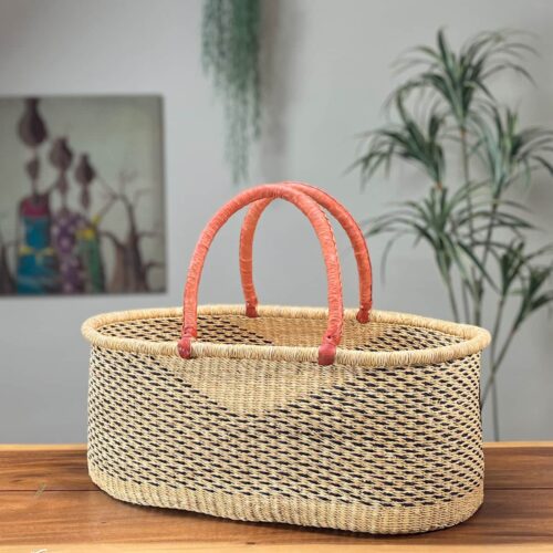 Close up of Moses Basket