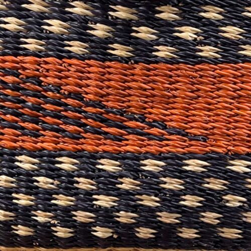 Closeup of Weave Detail on Moses Basket
