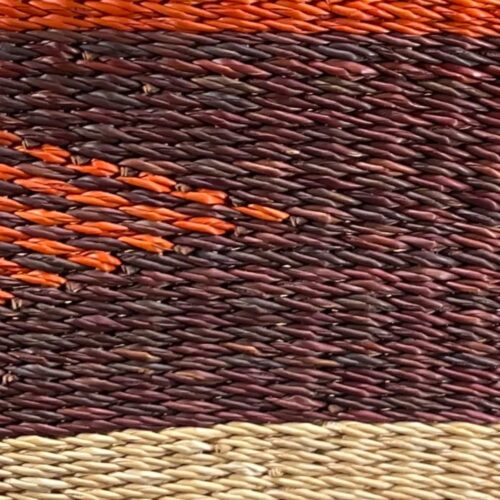 Closeup of Weave Detail on Moses Basket