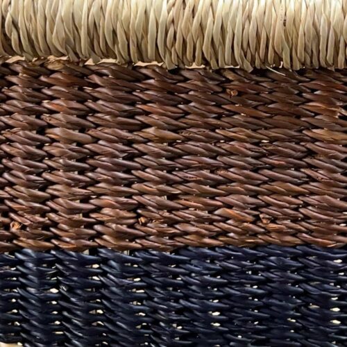 Closeup of Solid Weave on Moses Basket