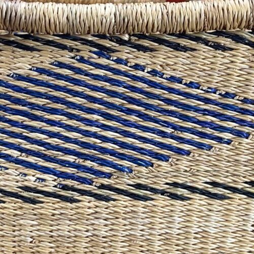 Closeup of Weave Detail on Moses Basket