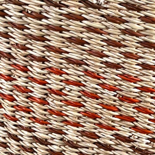 Closeup of Hand Woven Moses Basket