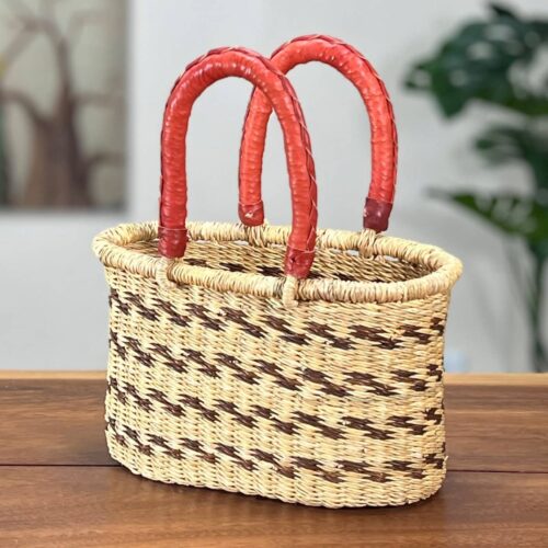 Small Oval African Basket
