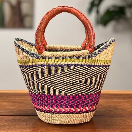 Small Shopping Tote African Basket