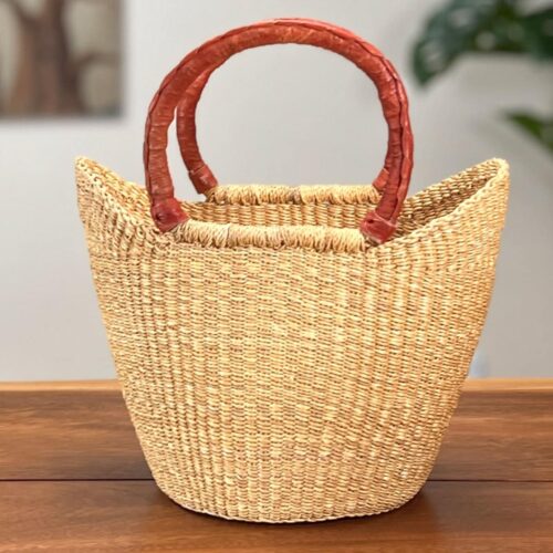 Natural Small Shopping Tote