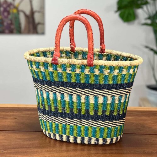 V-Shape Oval Ghana Basket