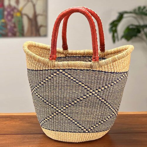 XL Shopping Tote Ghana Basket