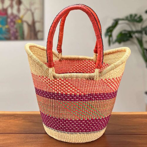 XL Shopping Tote Ghana Basket