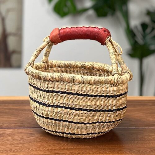 Small Round Ghana Market Basket