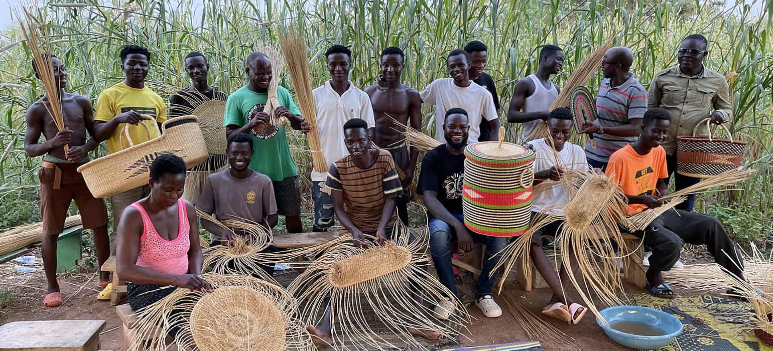 Basket making in Africa